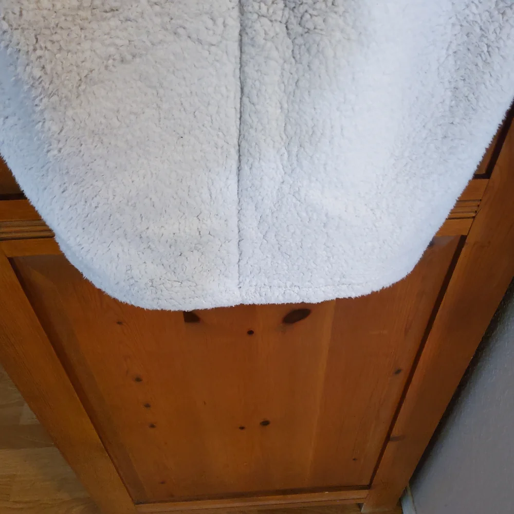 The North Face Kids White Fleece Jacket